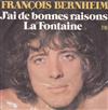 télécharger l'album François Bernheim - La Fontaine Jai De Bonnes Raisons
