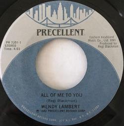 Download Wendy Lambert - All Of Me To You Where Loves Comes From