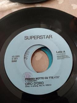 Download Ciro D'Oro - Primma Notte Cu Tte O Ballo DA Gioventù