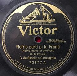 Download G de Rosalia E Compagnia - Nofrio Parti Pi Lu Frunti Nofrio A Lu Frunti