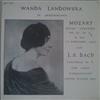 lytte på nettet Wanda Landowska, Mozart, Bach - Wanda Landowska In Performance