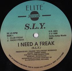 Download SLY - I Need A Freak