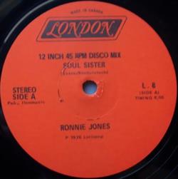 Download Ronnie Jones - Soul Sister Lookin For Action