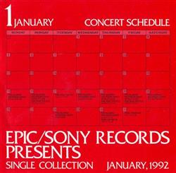 Download Various - EpicSony Records Presents Single Collection January 1992