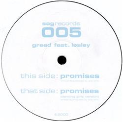 Download Greed Feat Lesley - Promises