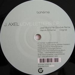 Download JAxel - Love Letters EP