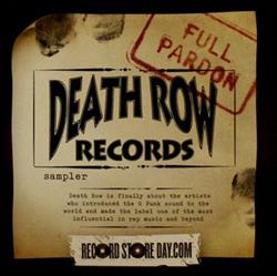 Download Various - Death Row Records Full Pardon Sampler